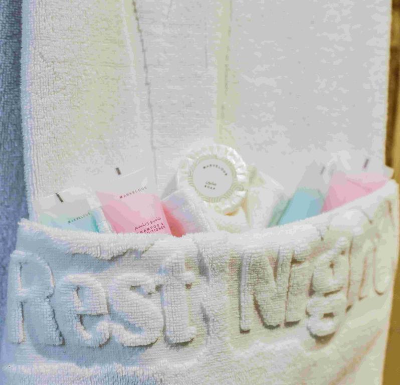 Rest Night Serviced Apartments- Alhamra Riyadh Exterior photo A basket of toiletries